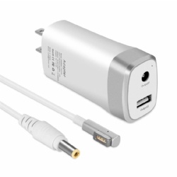 45W Mini Charger Magnetic 1 L-tip For MacBook Air With USB