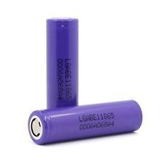 Li-ion 18650 Battery LG E1, LG 18650 3200Mah, Flat Top 3.7V 3200mah LG Battery